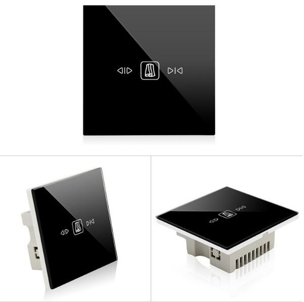 Smart Home Automation System Products Solution Panel Curtain Wall Switch