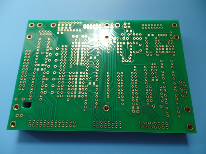 Dould Sided PCB Circuit Immersion Gold with Green Soldermask Board
