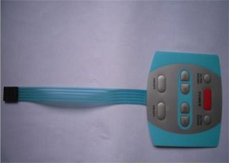 Silicone Telephone Keypad Metal Dome Membrane Switch Panel with 16 Buttons