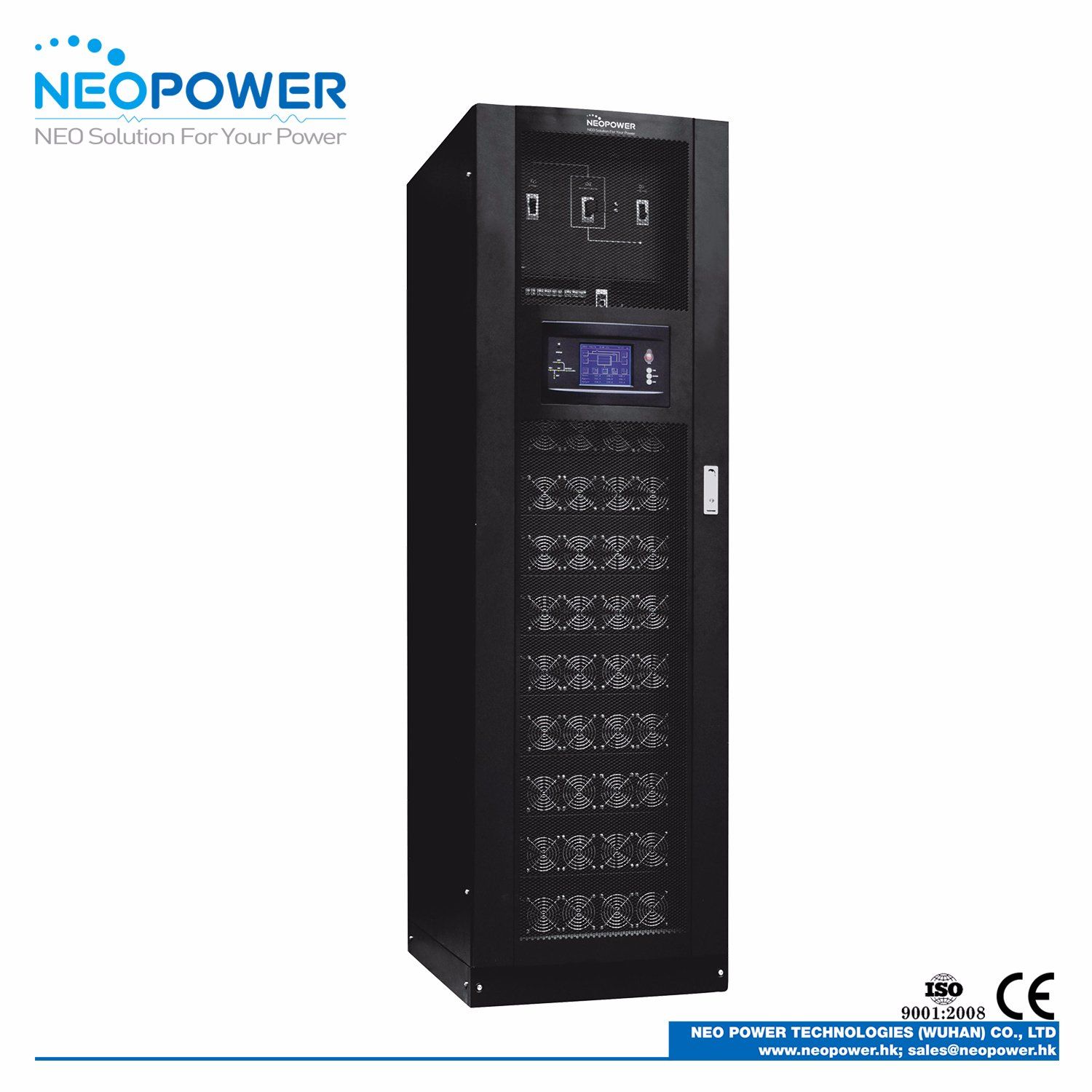 Server Room Power Supply Modular UPS 3 Phase 100kVA