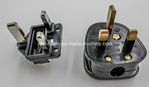 UK Plug Insert with Fuse Protector 13A 3A