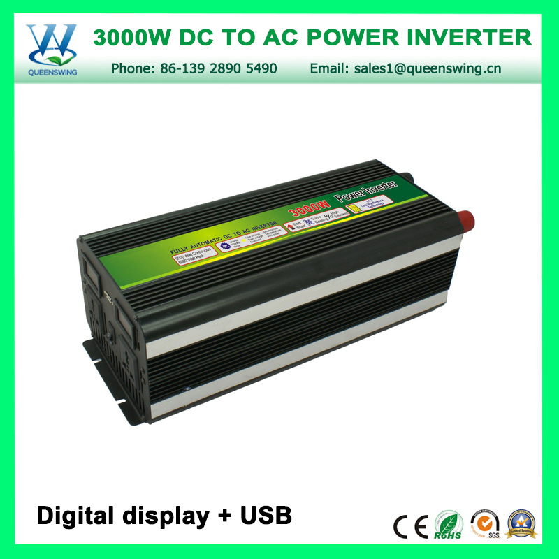 3000W DC AC Solar Power Inverter with Digital Display (QW-M3000)