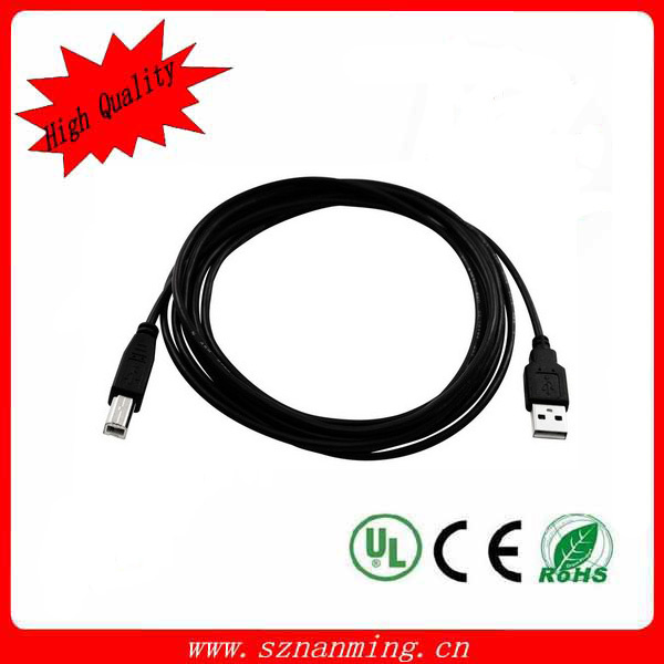 6ft USB 2.0 High Speed Printer Scanner Cable