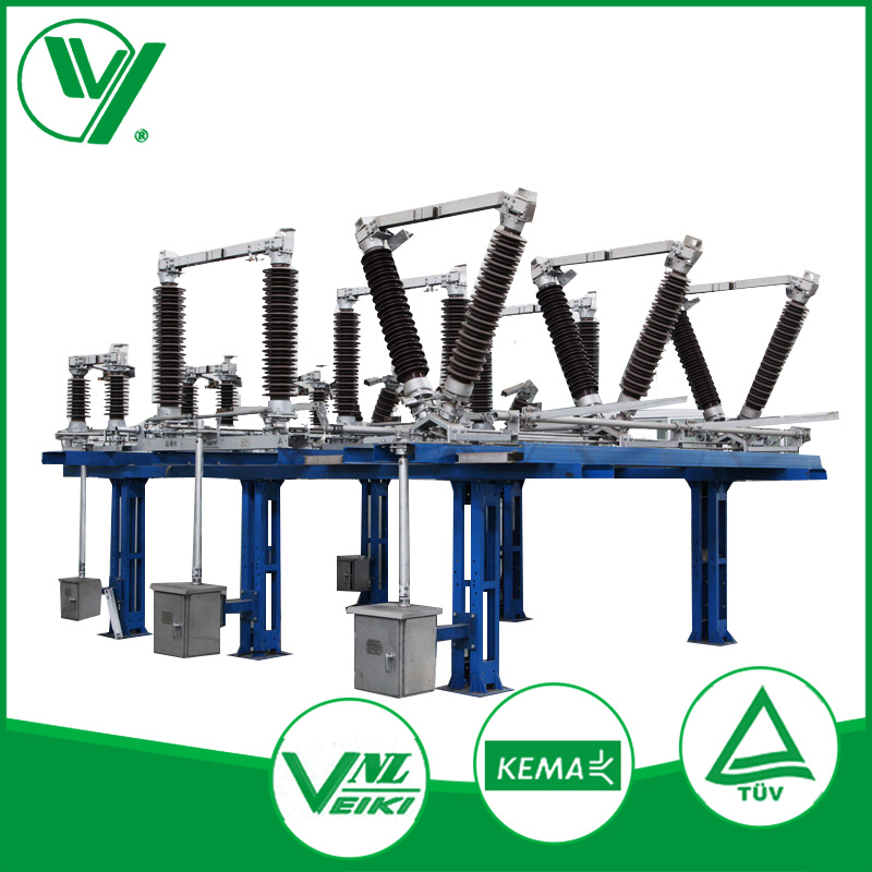 Outdoor AC System High-Voltage 252kv 200A to 4000A Disconnector Switch