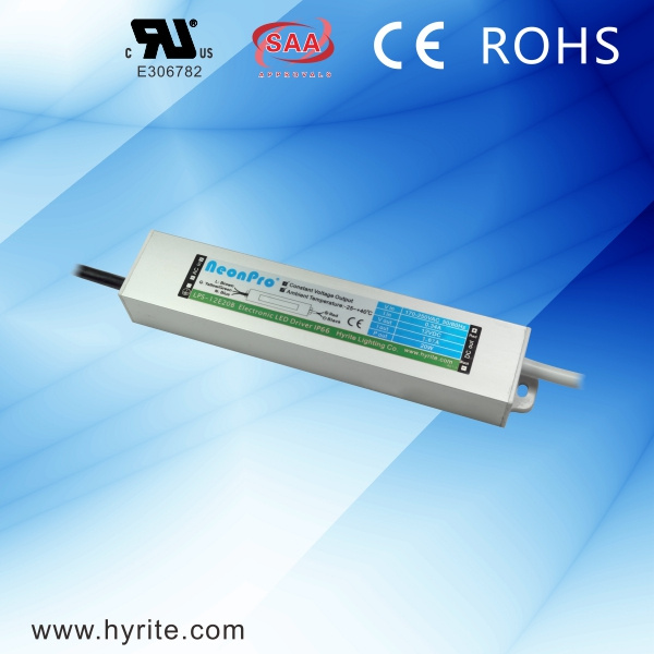 20W 12V Constant Voltage Waterproof LED Driver for LED Modules