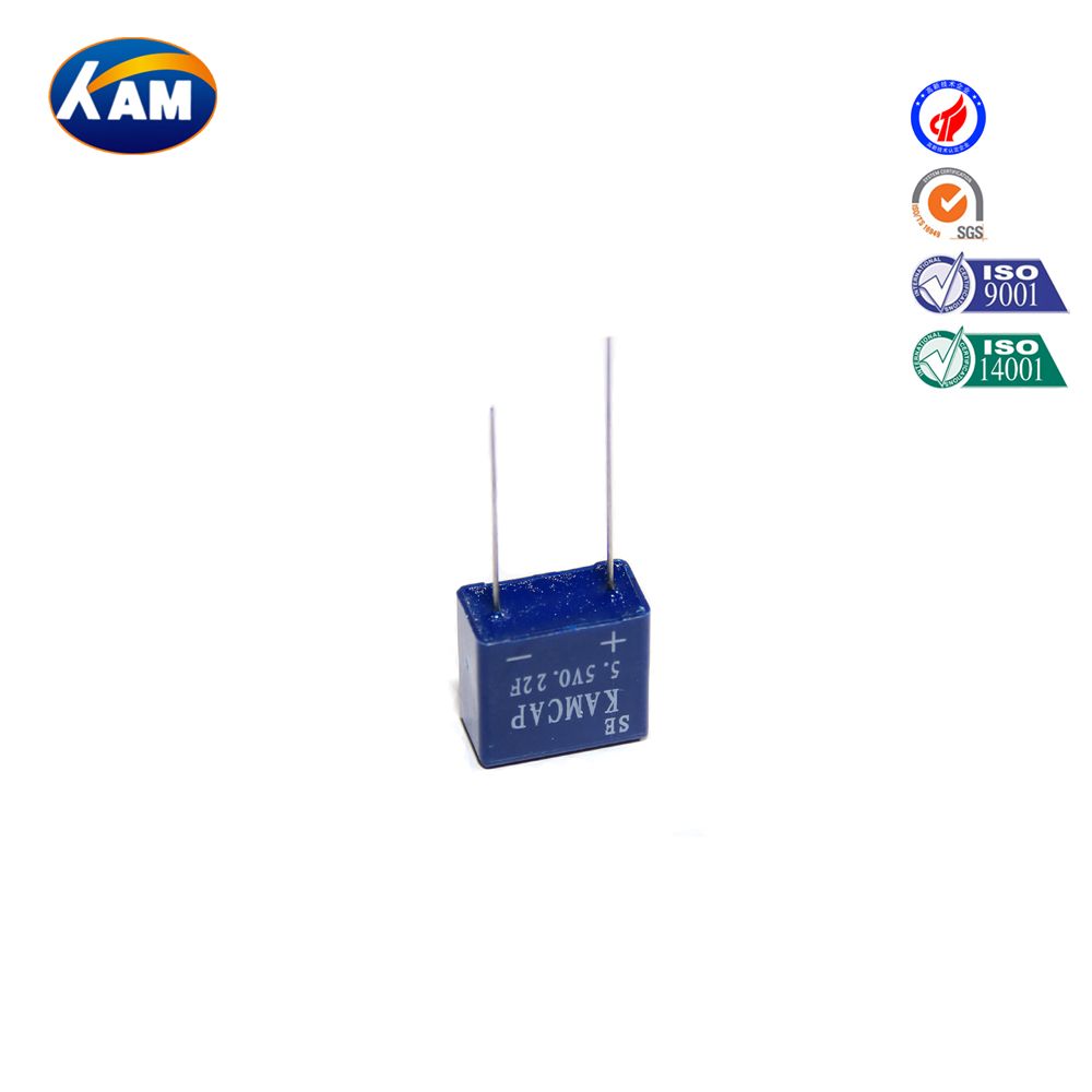 Kamcap 0.22f 5.5V Combined Series & Entire Sealing Series Farad Capacitor /Supercapacitor