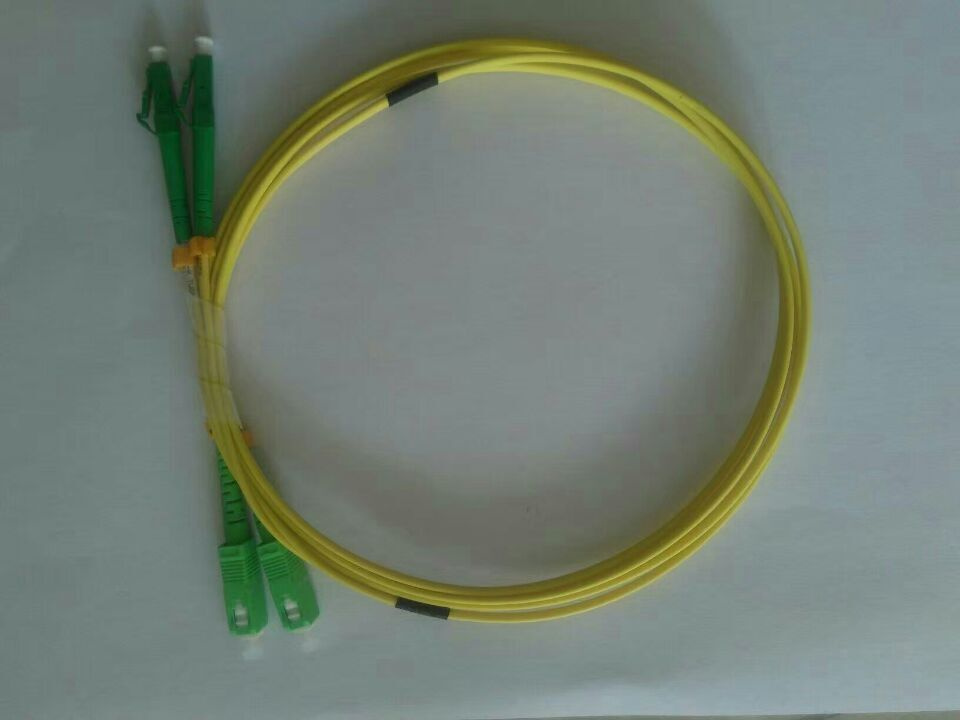 Simplex Sc/APC Fiber Patch Cord 2.0mm LSZH Jacket 1//2/3/5/10 Meter Available