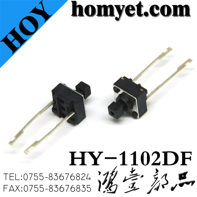 Tact Switch with Square Handle 6*6*7.3mm Long Feet