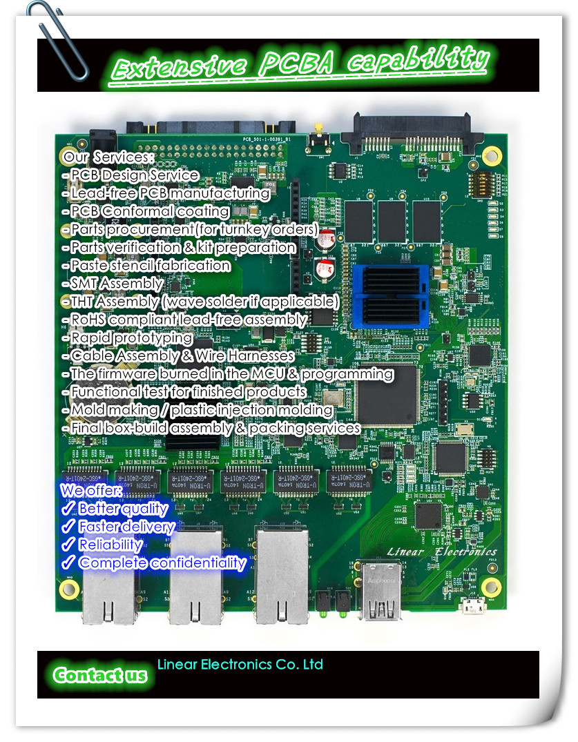 Professional High Quality for Turn-Key PCB Assembly of SMT, Tht and Fast Delivery Time