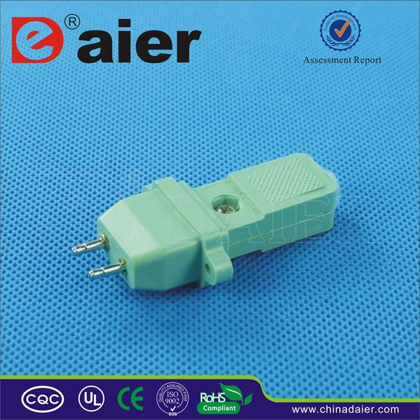 Green Color Plug in AC Power Socket