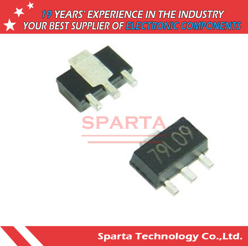L79L09acutr Sot89 Negative Voltage Regulator Transistor