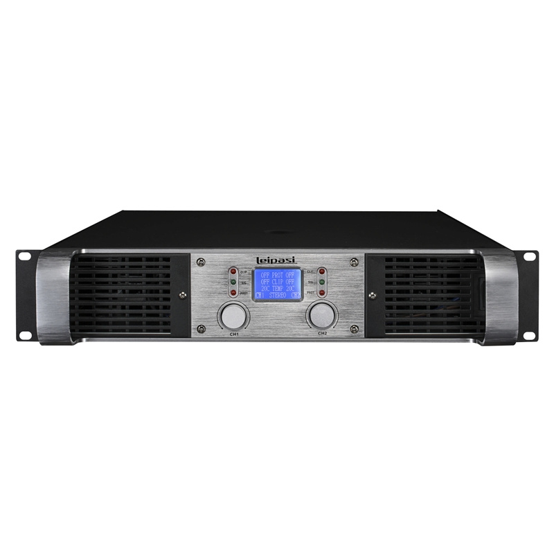 2017 2u 2X1000W Professional Power Amplifier with LED Ha Series