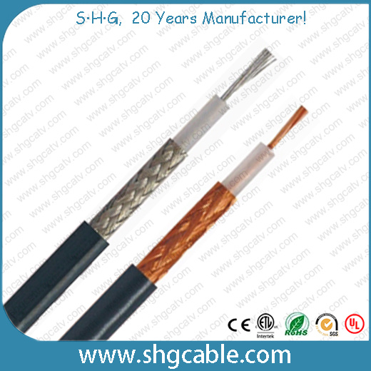 Mil Standard RF Radio Communication Coaxial Cable Rg-58A/U