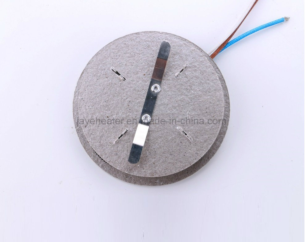 Round Mica Heater Plate for Heating Valve with Wire