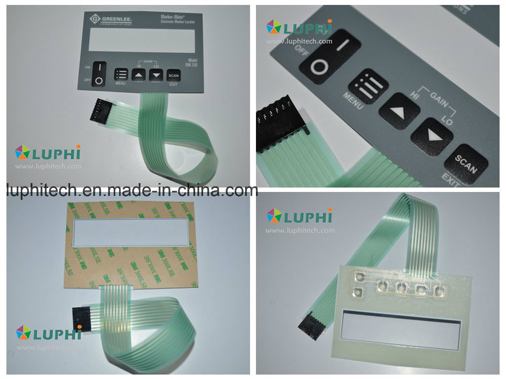 Electric Circuit Control Keypad Membrane Switch Silk Screen Printing
