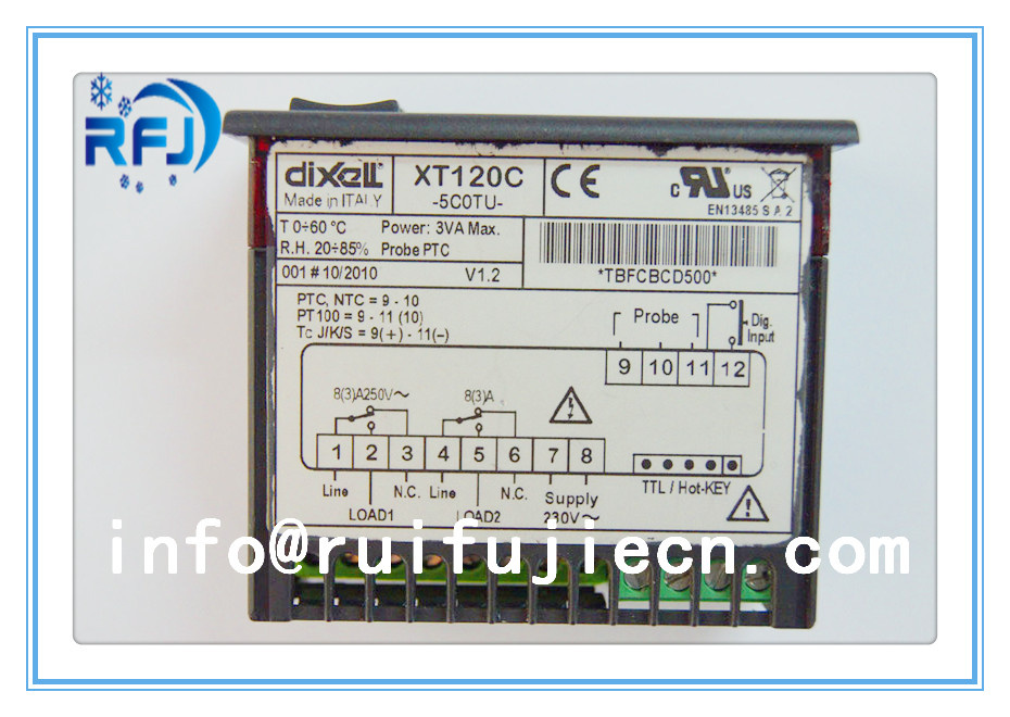 Dixell 24V Xt120c-5c0tu Dixell Refrigeration Prime Digital Temperature Controller