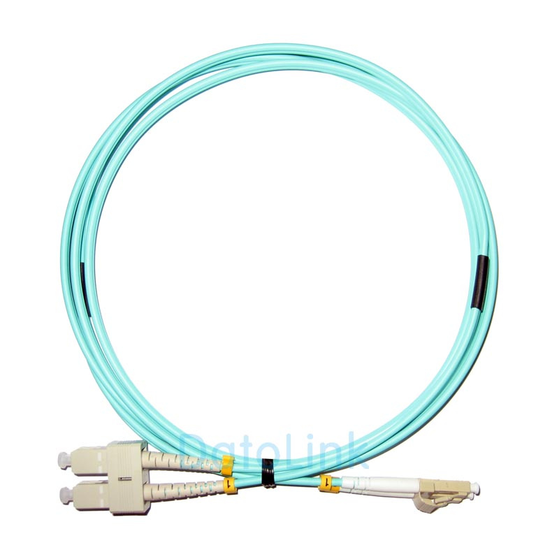 Sc (UPC) -LC (UPC) Duplex 2m mm Om3 Patch Cord