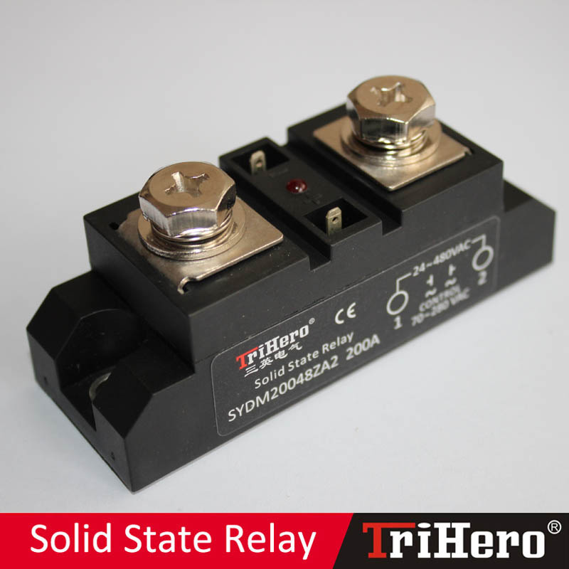 200A AC/AC Industrial Class Solid State Relay, AC SSR, SSR-AA200