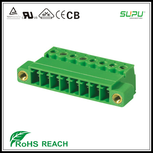 3.81mm Pitch Female Connector with Nut