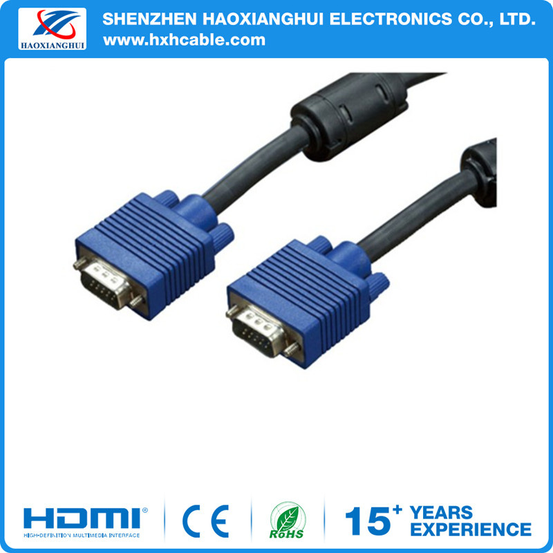 High Quality VGA Computer Cable/VGA Cable with Male to Male
