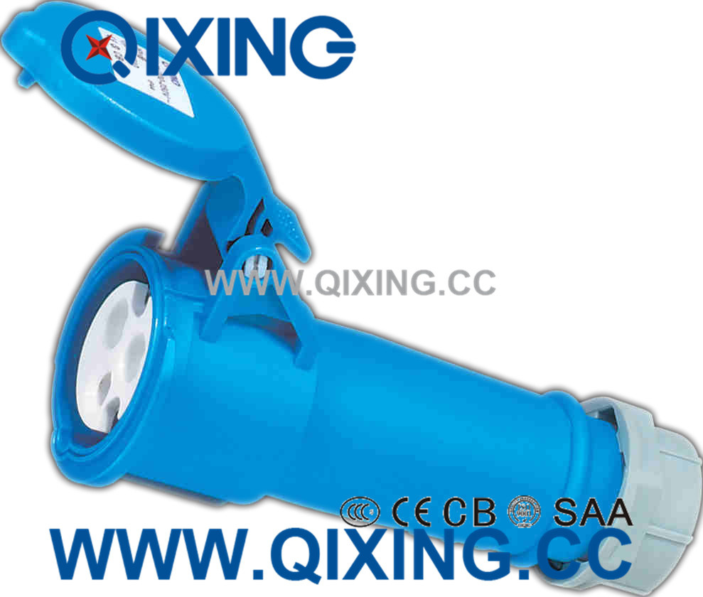 IEC 60309 16A 3p Blue Heavy Duty Connectors