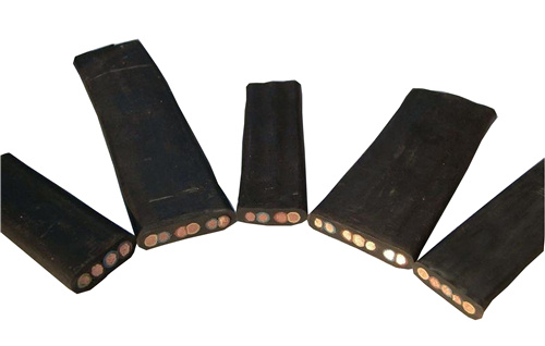 Rubber Carne Easy Folding Flat Electric Cable