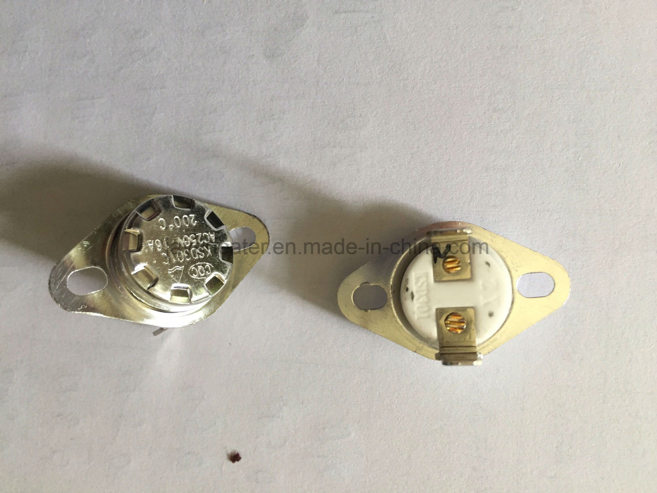 Ksd Bimetal Thermal Protector Snap Action Thermostat