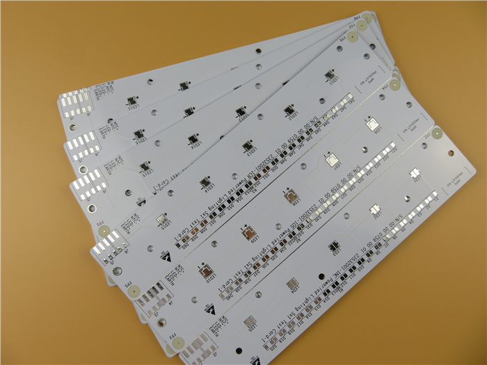2.0mm Aluminum PCB Board 1 W/K Thermal Conductivity with HASL