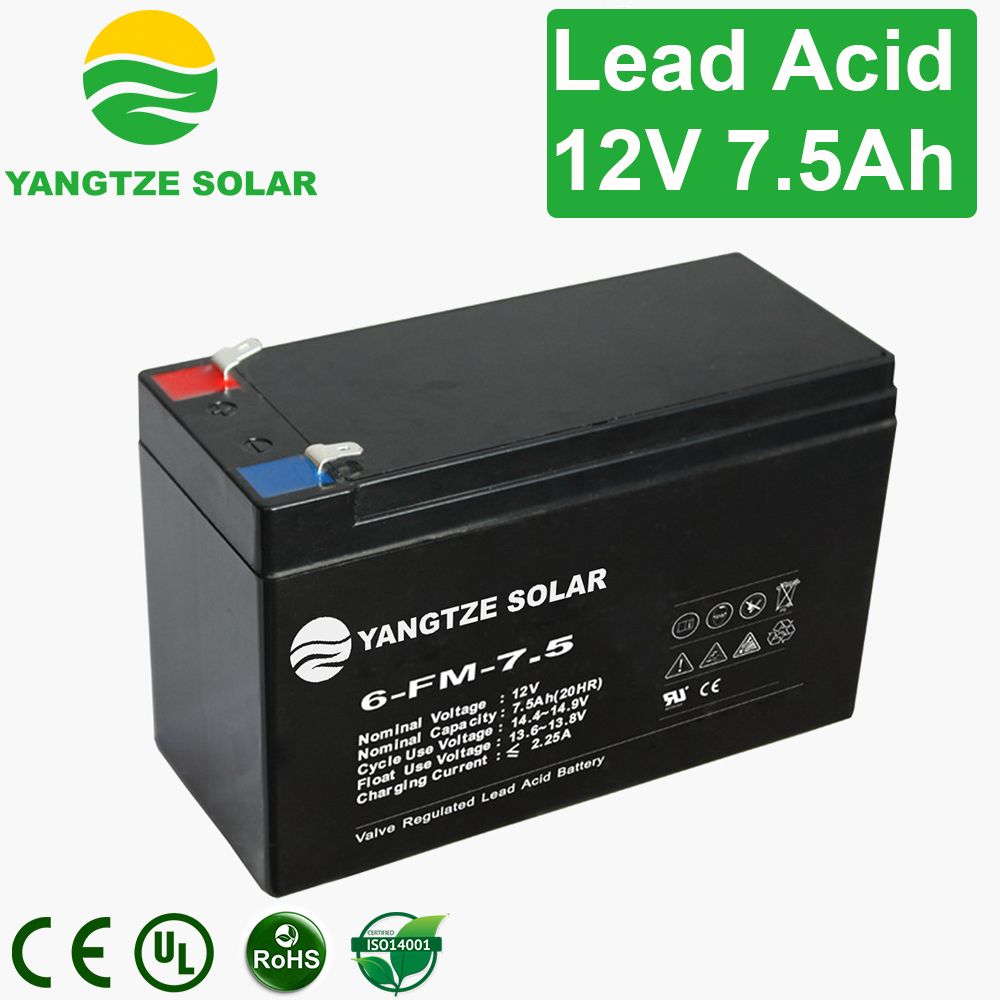 Dry Charge Energy Storage 12V 7.5ah Battery