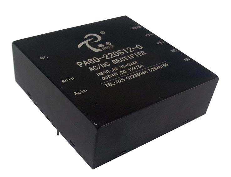 60W Single Output AC DC Power Supply