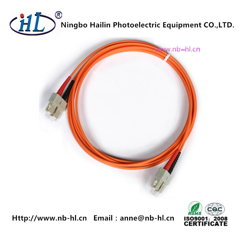 Sc/mm Om2 2.0mm Fiber Optic Patch Cable for Communications System