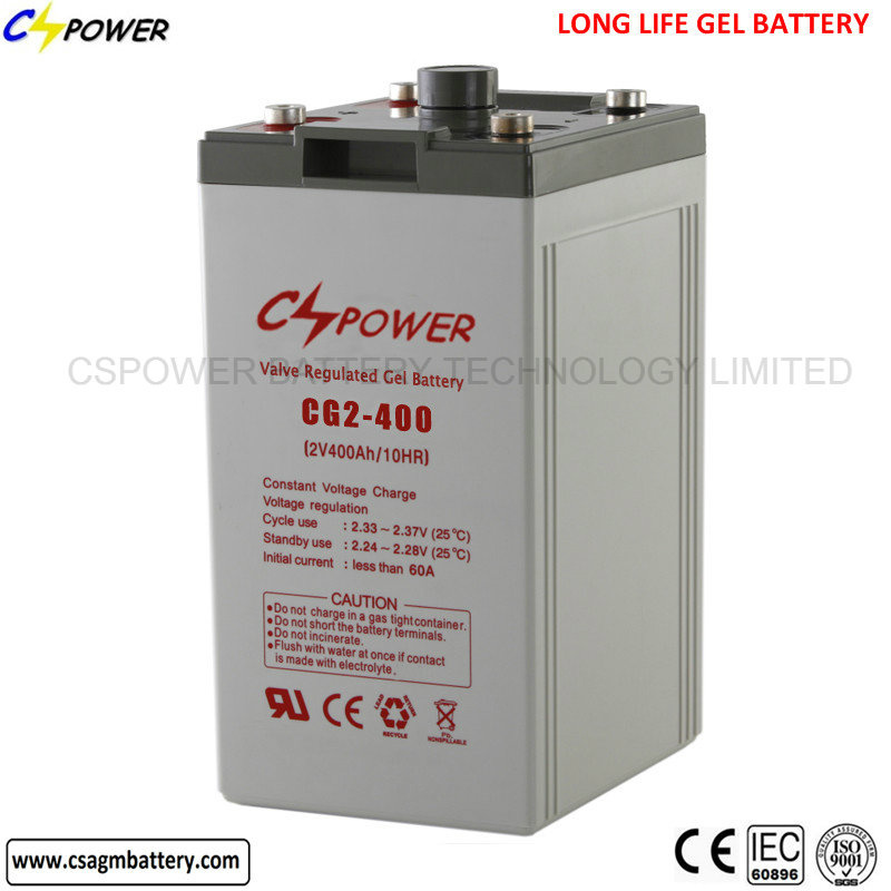 Cspower VRLA Deep Cycle Gel Battery 2V 400ah Battery