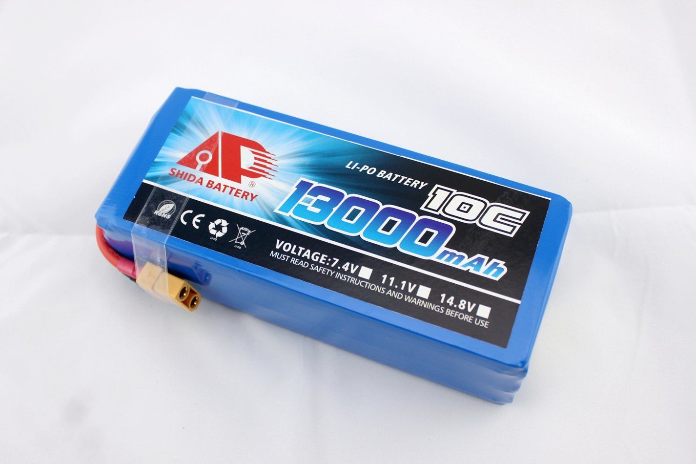 13000mAh 22.2V Crop Sprayer Lithium Polymer Battery