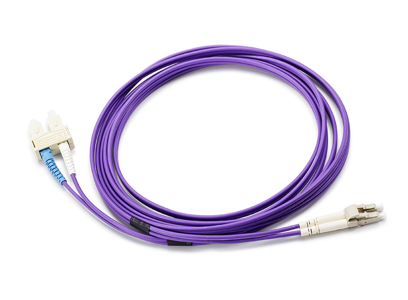 Ex-Works Price SM Duplex 3.0mm 6m PVC LC/UPC Fiber Patch Cord
