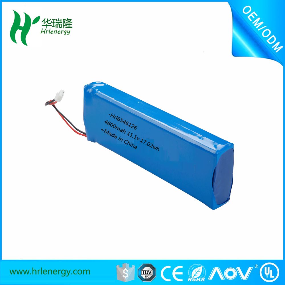 4600mAh Lithium Polymer Lipo Battery 11.1V 6546126 OEM Welcome