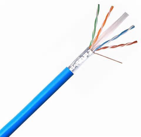 UL Cat 5 Cable 25 AWG 0.44mm CCA Cu Ofc Communication Cable