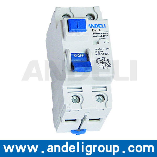2 Poles RCCB and RCBO Residual Current Circuit Breaker (DZL4)