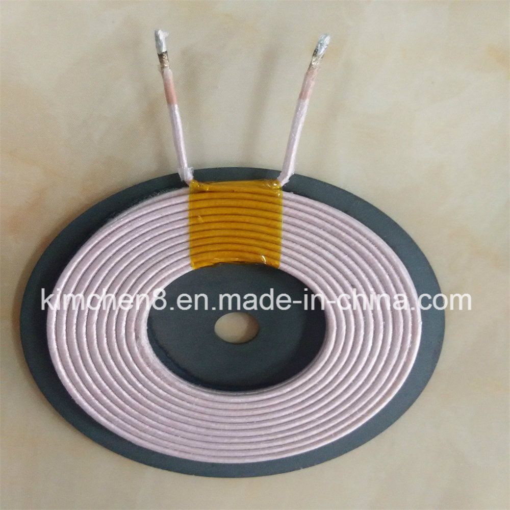2015 Qi Wireless Charger Coil with 50*5*1.0 Ferrite for Universal Mobile Phone