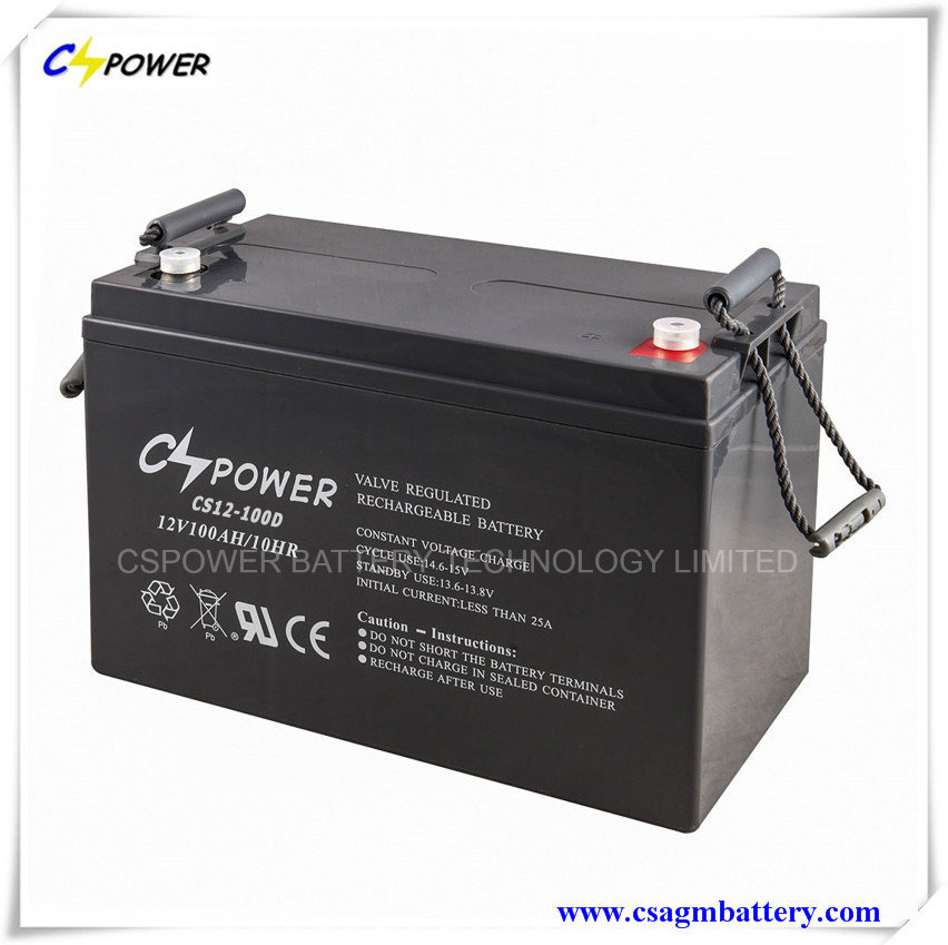 Cspower Competitive Price Home Use Solar Battery 12V 100ah