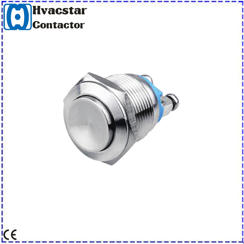 Illuminated Latching Push Button Switch, Waterproof Switch