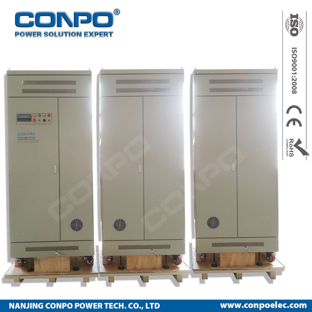 Sjw-Wf-1400kVA, 1600kVA 3phase Electronic Heavy Duty (SCR/IGBT/Thyistor) , Contactless Voltage Stabilizer/Regulator