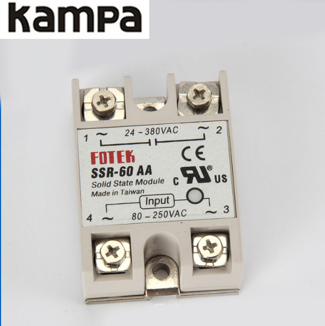 Foteck SSR 60AA an Electric Voltage Regulator Solid State Relay