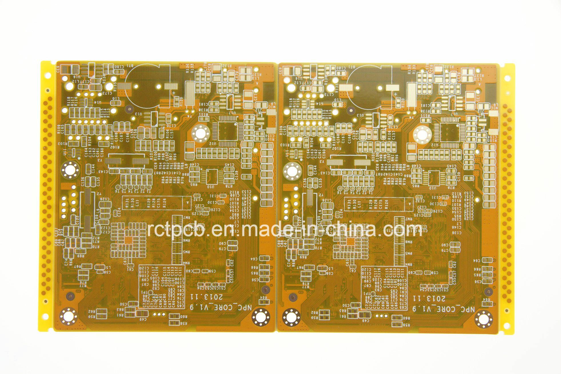 8 Layer Immersion Gold Rigd PCB