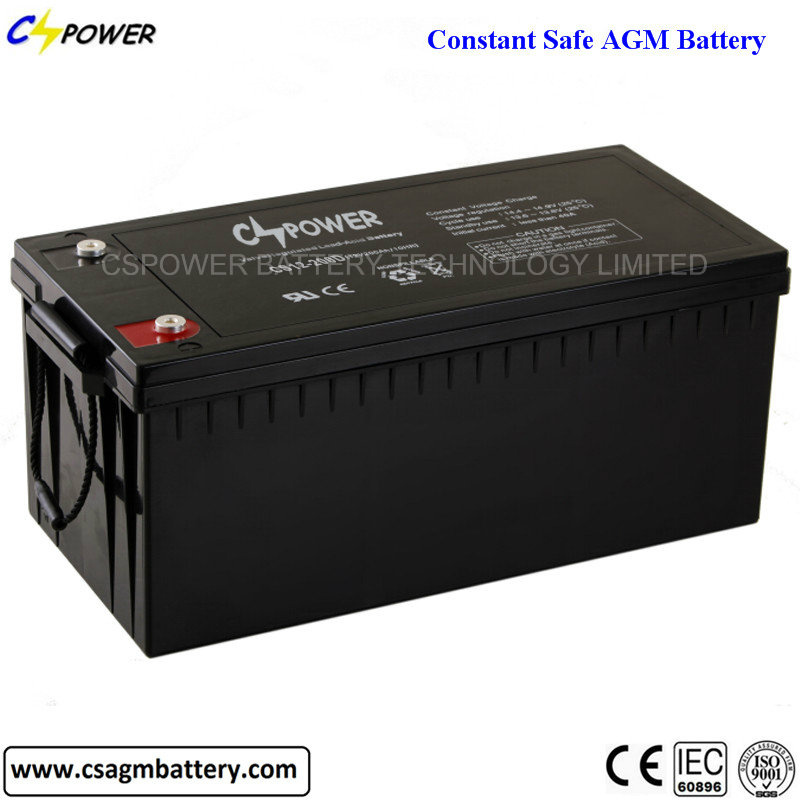 12V 200ah Sealed Lead Acid Battery for Security Alarm System