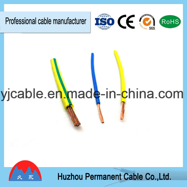 PVC Insulated Cable Electrical Wire Cable/RV Single Core Cable