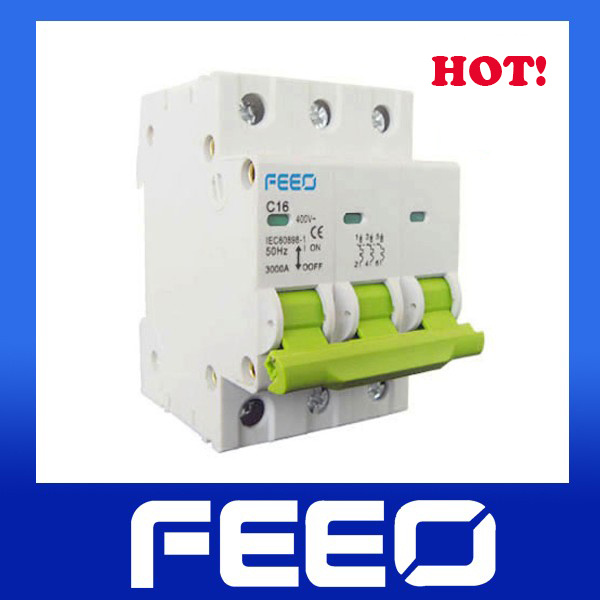 Three Phase Circuit Breaker 3 Pole MCB