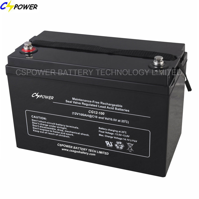 12V 100ah Gel Battery Solar Battery for Solar Power