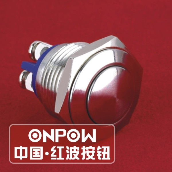 Onpow 16mm Push Button Switch (GQ16B-10/S, CCC, CE, RoHS)