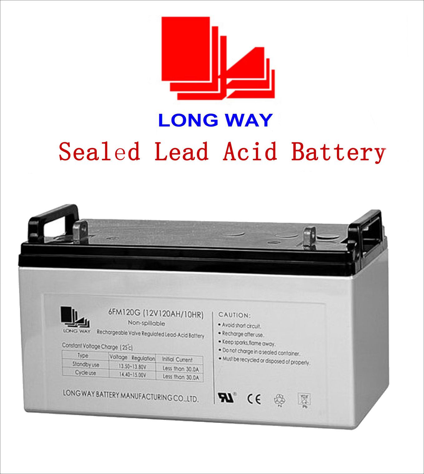 12V120s Solar Battery Lead Acid Storage Battery