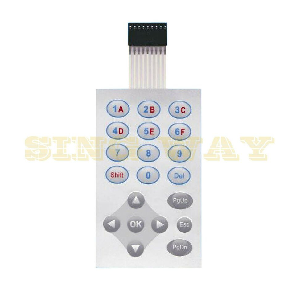 Singway Custom Membrane Switch Overlay Panel